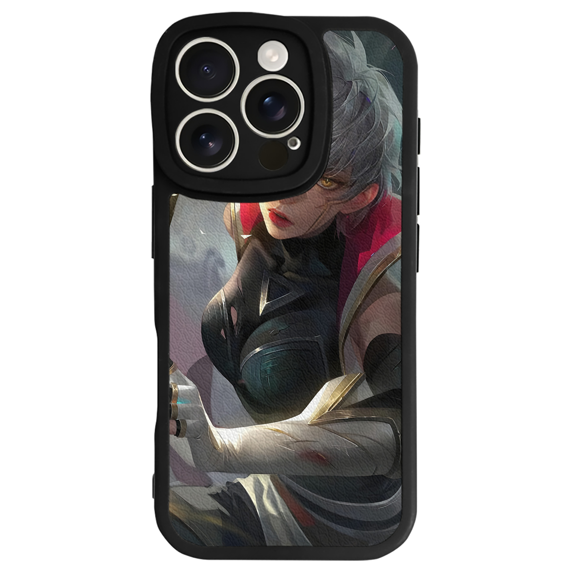 リーグ・オブ・レジェンド League of Legends LOL 【iPhone 16シリーズ対応】シリコンスマホケース（レザー調） 材質：シリコン